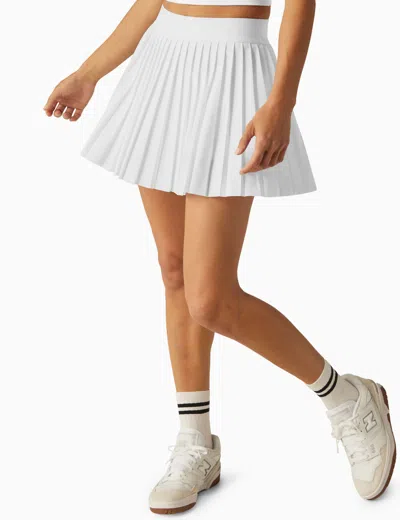 Beyond Yoga Women's If You Pleats Mini Skirt
