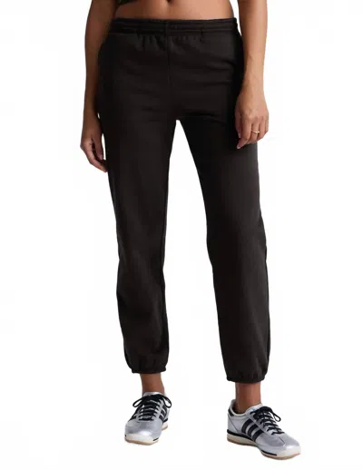 Beyond Yoga Women's Luxe Fleece Sweatpant In Black