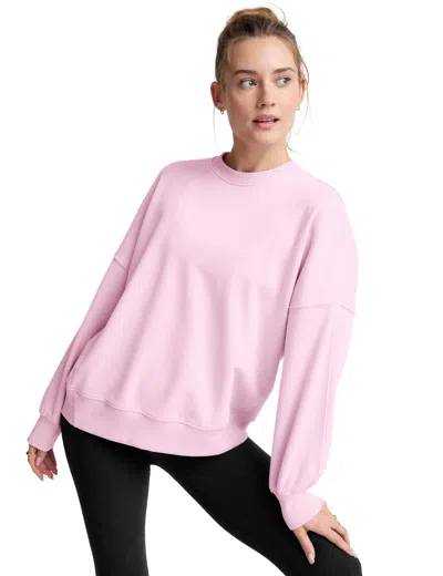 Beyond Yoga Women's Luxefleece Oversized Sweatshirt In Pink