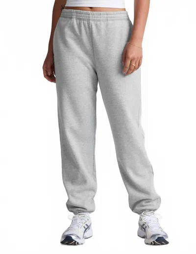 Beyond Yoga Women's Luxefleece Sweatpant In Light Heather Gray In White