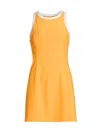 Beyond Yoga Women's Outlines Performance Minidress In Sunflower Heather Cloud White