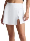 Beyond Yoga Space Dye Points Crossover Skirt In White