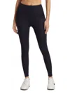 Beyond Yoga Spacedye Tapered-leg High-rise Stretch-woven Leggings In Black
