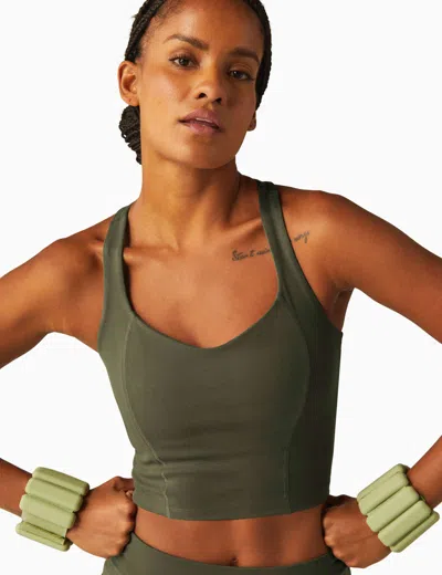 Beyond Yoga Women's Powerbeyond Intensity Racerback Cropped Tank