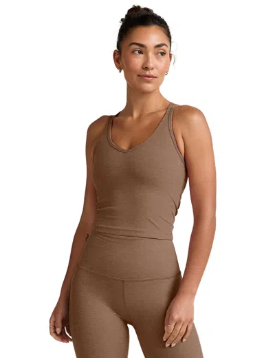 Beyond Yoga Women's Spacedye Get Across Tank In Brown