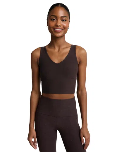 Beyond Yoga Women's Spacedye Good Day Cropped Tank In Brown