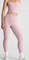 Beyond Yoga Women's Spacedye Midi Legging In Blush In Pink