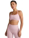 Beyond Yoga Women's Spacedye Slim Racerback Sports Bra In Pink