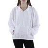 Beyond Yoga In Stride Half Zip Pullover In White