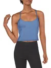 Beyond Yoga Space Dye Slim Racerback Crop Tank In Blue