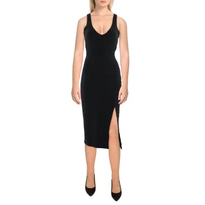 Beyond Yoga Womens Heathered Polyester Athletic Dress In Black