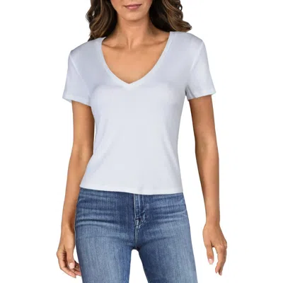 Beyond Yoga Womens Ribbed Cotton T-shirt