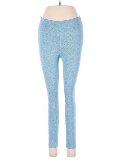 Pre-owned Beyond Yoga Yoga Pants In Blue