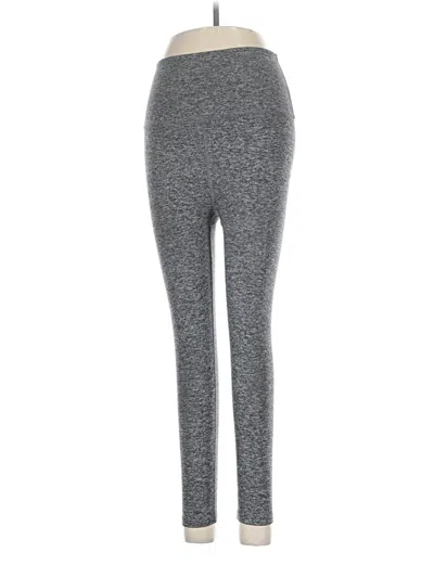 Pre-owned Beyond Yoga Yoga Pants In Gray