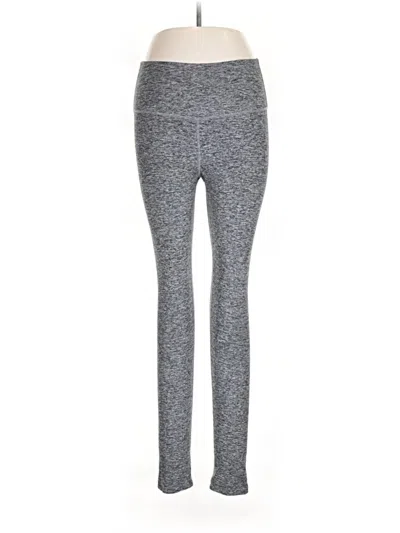 Pre-owned Beyond Yoga Yoga Pants In Gray