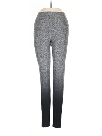 Pre-owned Beyond Yoga Yoga Pants In Gray