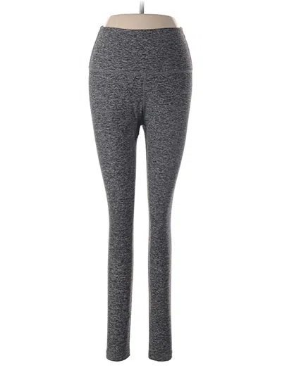Pre-owned Beyond Yoga Yoga Pants In Gray