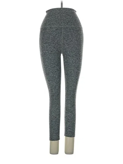 Pre-owned Beyond Yoga Yoga Pants In Gray