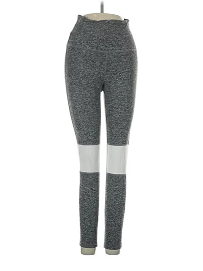 Pre-owned Beyond Yoga Yoga Pants In Gray