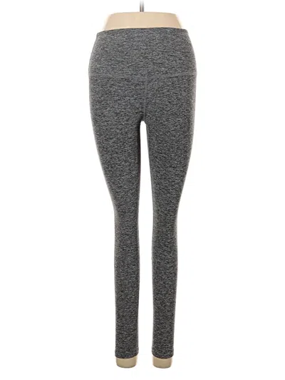 Pre-owned Beyond Yoga Yoga Pants In Gray