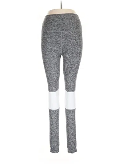 Pre-owned Beyond Yoga Yoga Pants In Gray