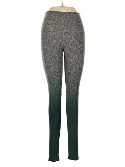 Pre-owned Beyond Yoga Yoga Pants In Green