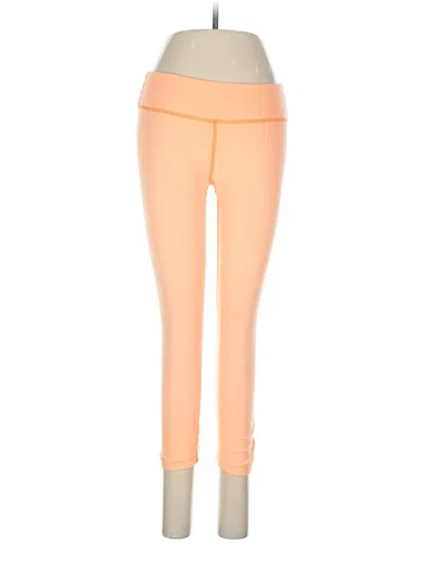 Pre-owned Beyond Yoga Yoga Pants In Orange