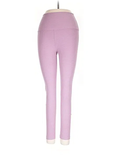 Pre-owned Beyond Yoga Yoga Pants In Pink