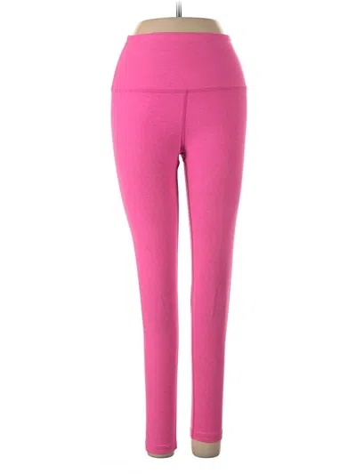 Pre-owned Beyond Yoga Yoga Pants In Pink