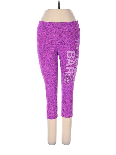 Pre-owned Beyond Yoga Yoga Pants In Purple