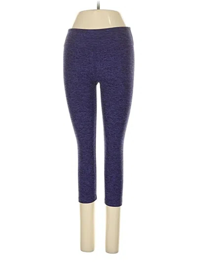 Pre-owned Beyond Yoga Yoga Pants In Purple