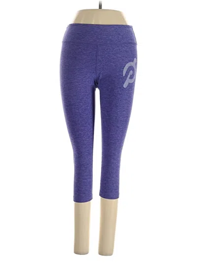 Pre-owned Beyond Yoga Yoga Pants In Purple