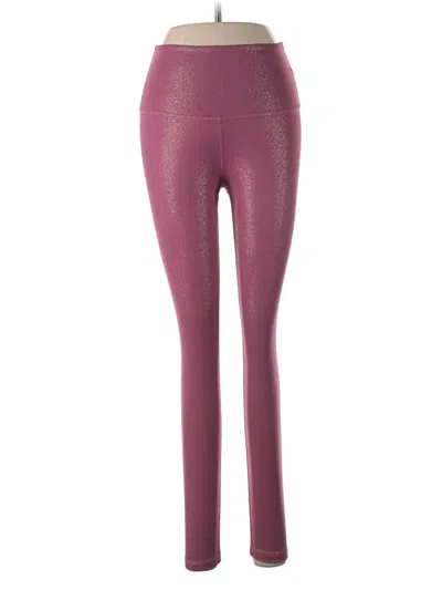 Pre-owned Beyond Yoga Yoga Pants In Purple