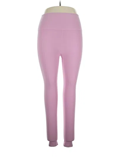 Pre-owned Beyond Yoga Yoga Pants In Purple