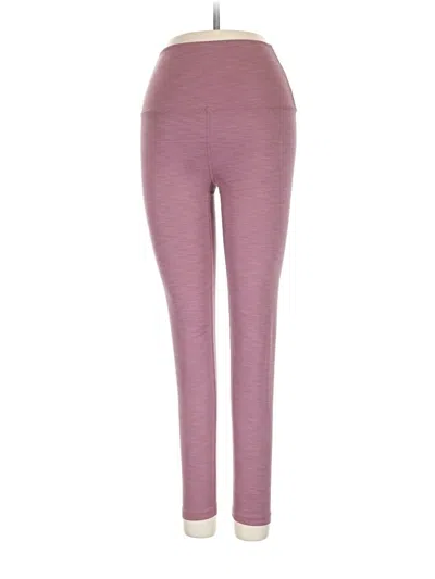 Pre-owned Beyond Yoga Yoga Pants In Purple