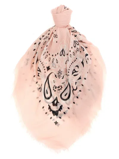 Beyou Bandana Stole In Pink