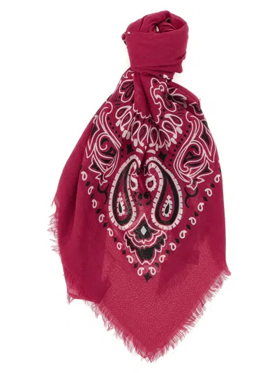 Beyou Bandana Stole In Pink