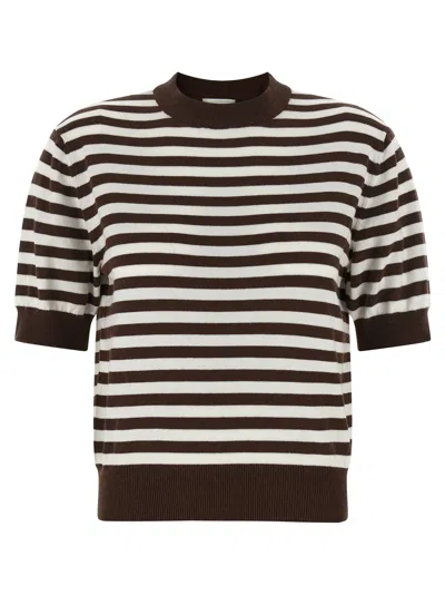 Beyou 'be Motivated' Sweater In Brown