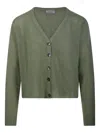 Beyou Cashmere Cardigan In Green