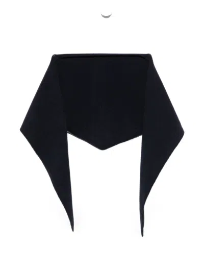 Beyou Cashmere Scarf In Navy