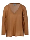 Beyou Cashmere Sweater In Brown