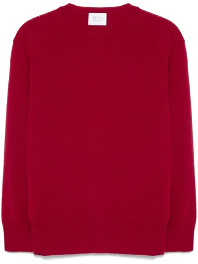 Beyou Cashmere Sweater In Red