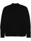 Beyou Cashmere Turtle-neck Sweater In Black