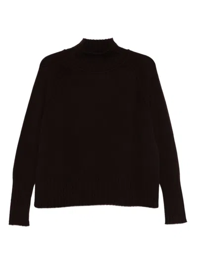 Beyou Cashmere Turtle-neck Sweater In Black