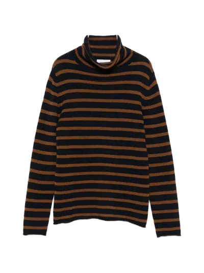 Beyou Cashmere Turtle-neck Sweater In Multi