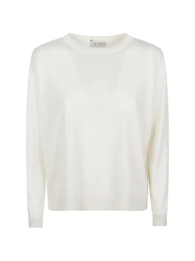 Beyou Crewneck Jumper In White