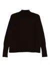 Beyou Cashmere Turtle-neck Sweater In Black