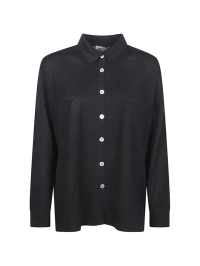 Beyou Pocket Button Cardigan In Black