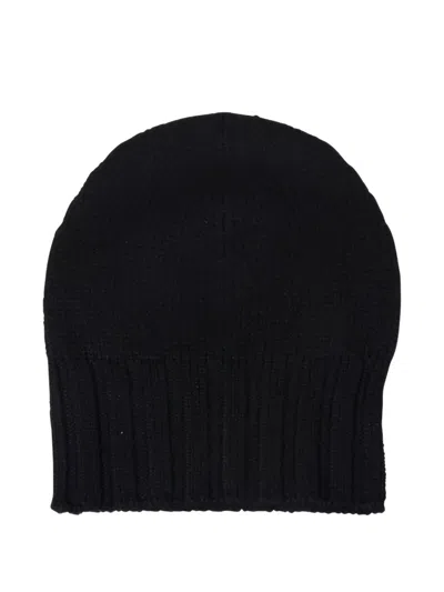 Beyou Ribbed Beanie In Black