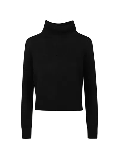 Beyou Roll-neck Knitted Sweater In Multi